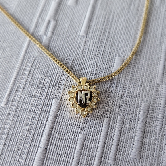 Nina Ricci Jewelry - Nina Ricci Crystal Heart Necklace